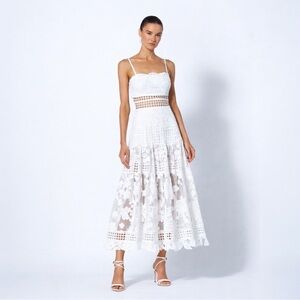 Alexis Legends Lace Dress in Moon | Beach Wedding Bridal Shower Engagement Dress